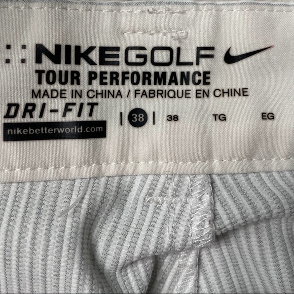 Nike Golf Tour Performance Striped Shorts - Picture 3 of 9
